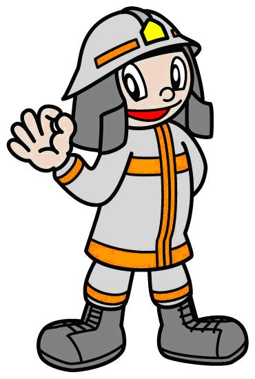 消防団員イラスト
