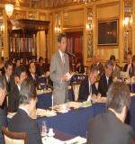 古代山城プレサミット首長会議の写真