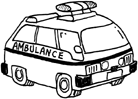 救急車イラスト