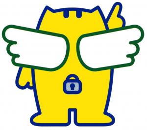 めいすいくん（後姿）