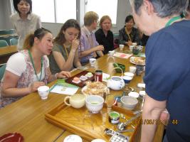 交流の時間（日本文化お茶について）画像