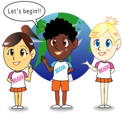 世界のこどもたちイラスト画像