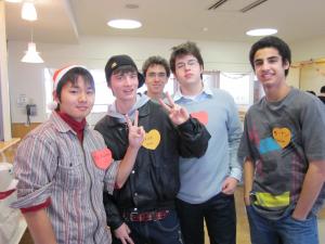 TOMORROWクリスマスパーティの様子