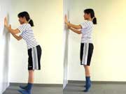 足首とふくらはぎとすねの筋肉写真