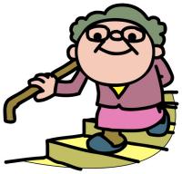 手すりのイラスト