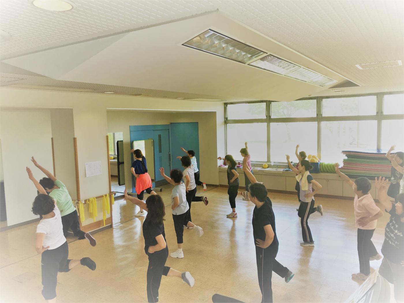 エアロビ風景の写真