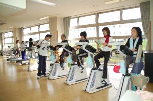 健康増進室の中の様子