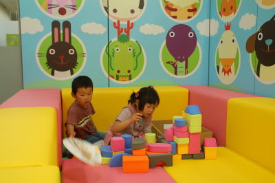 キッズコーナーの写真