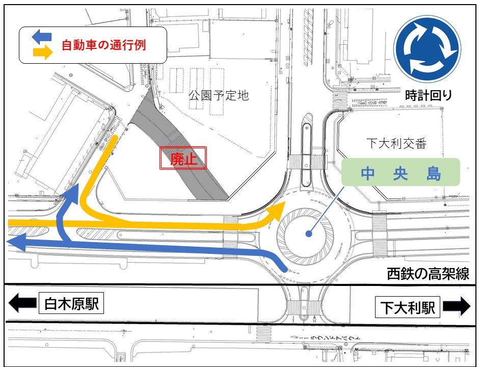 ラウンドアバウト(環状交差点)　令和8年3月2日から