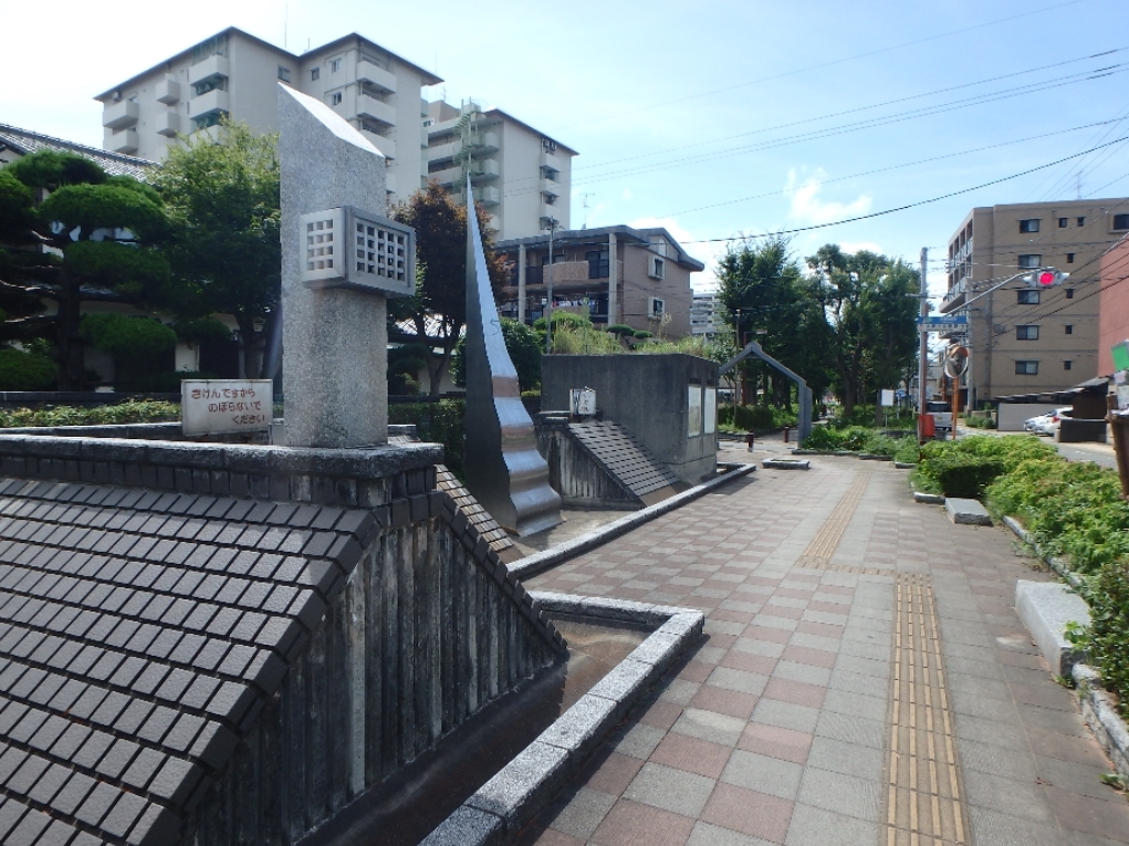 往還ルート写真（新川緑地）