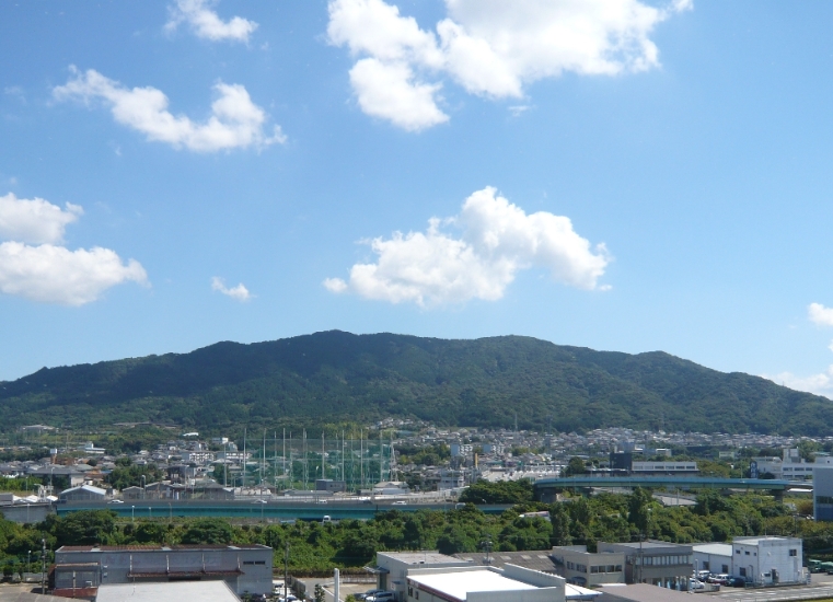 山城ルート写真（四王寺山）