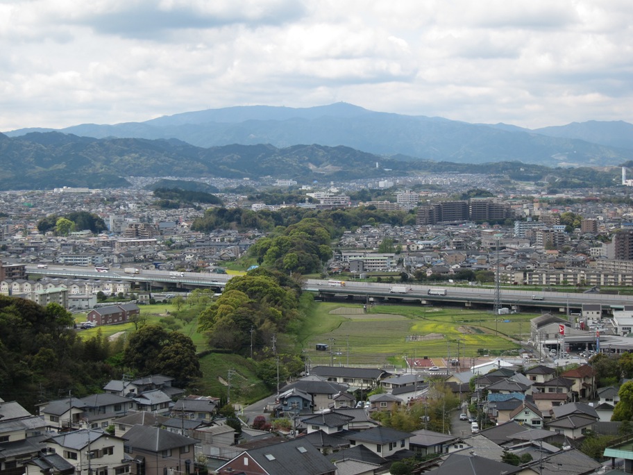水城跡ルート写真（水城跡）