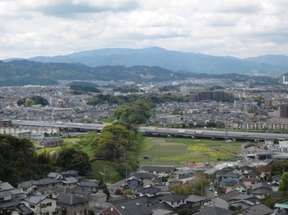 水城跡ルート写真（水城跡）