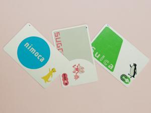 ICカード’(nimoca、SUGOCA、Suica)の写真