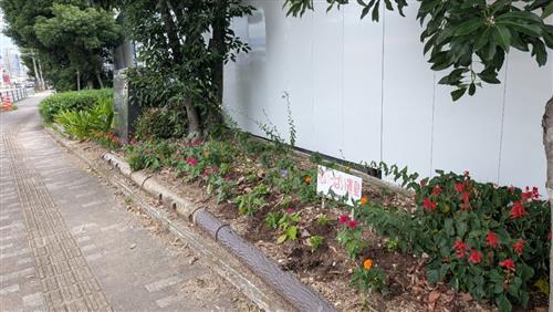 大野城市役所　バス停前