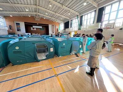 令和７年度大野城市民総ぐるみ防災訓練写真