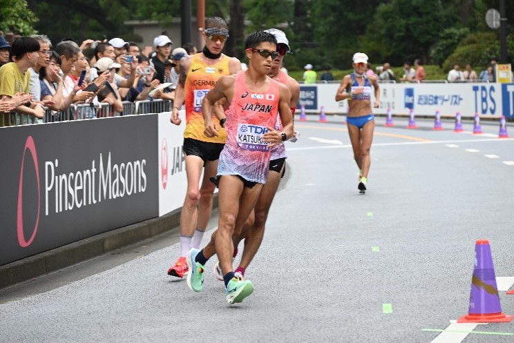 勝木 隼人選手の写真