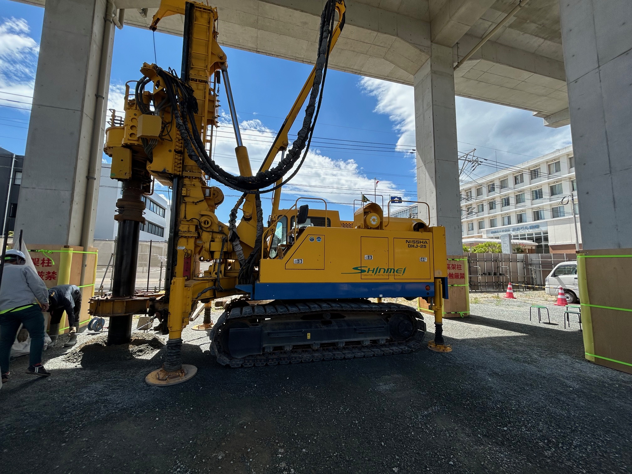 250901_複合施設杭工事