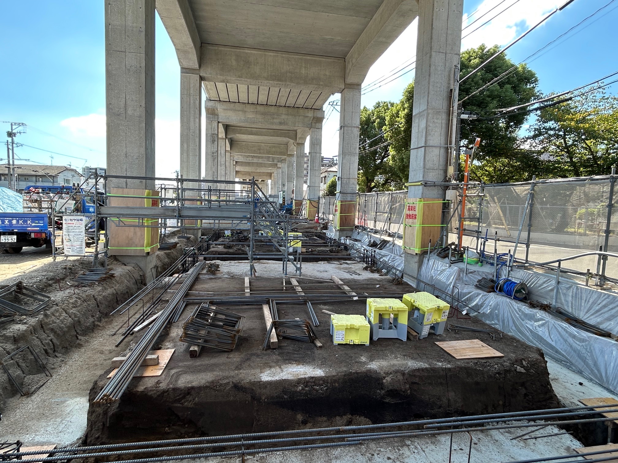 251006_白木原駅南側駐輪場鉄筋工事